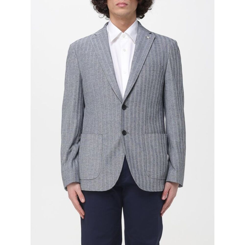 Manuel Ritz Jacket Men Blue